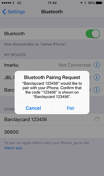 Barclaycard Anywhere Set Up